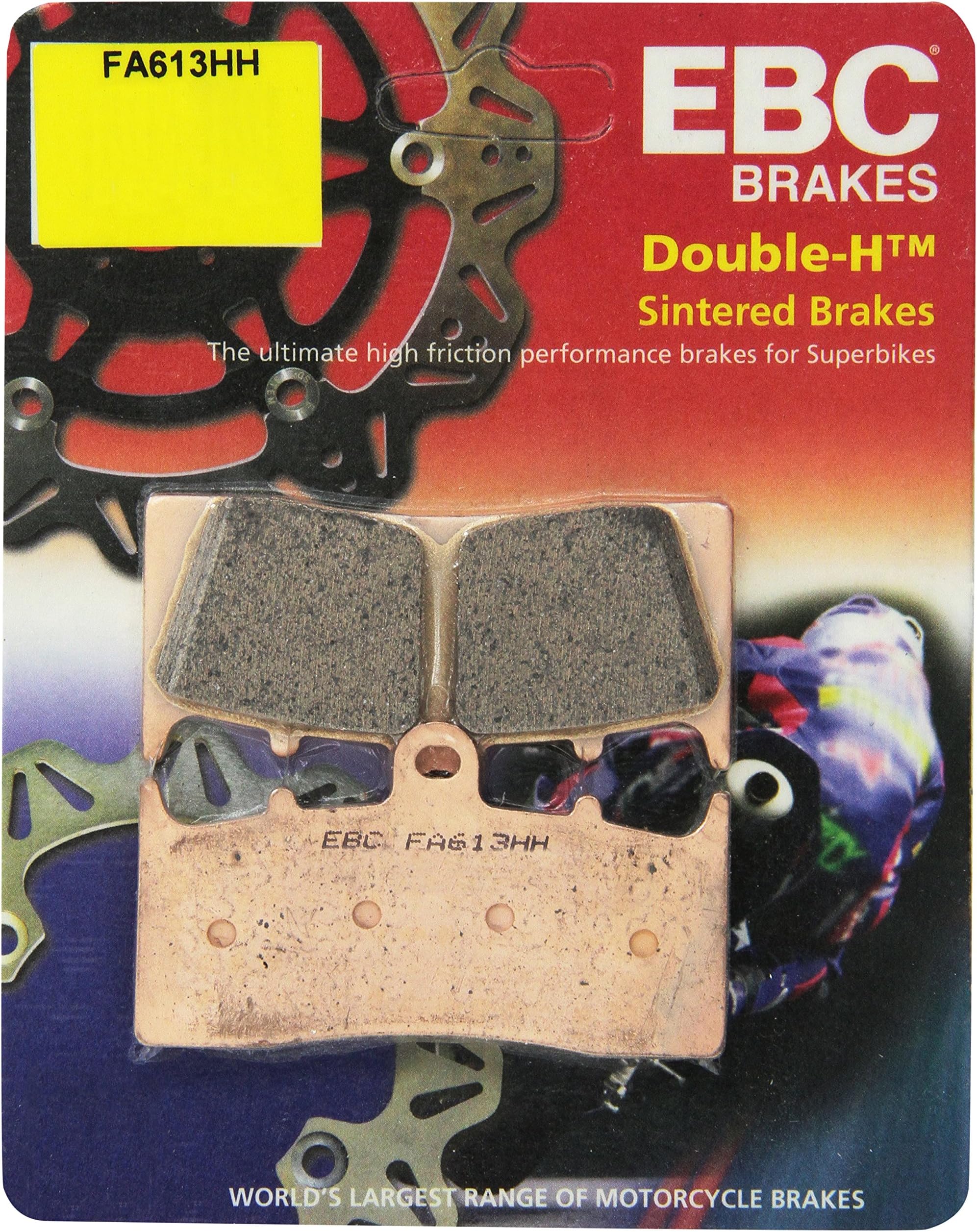 Brakes FA613HH Disc Brake Pad Set, Black, One-Size