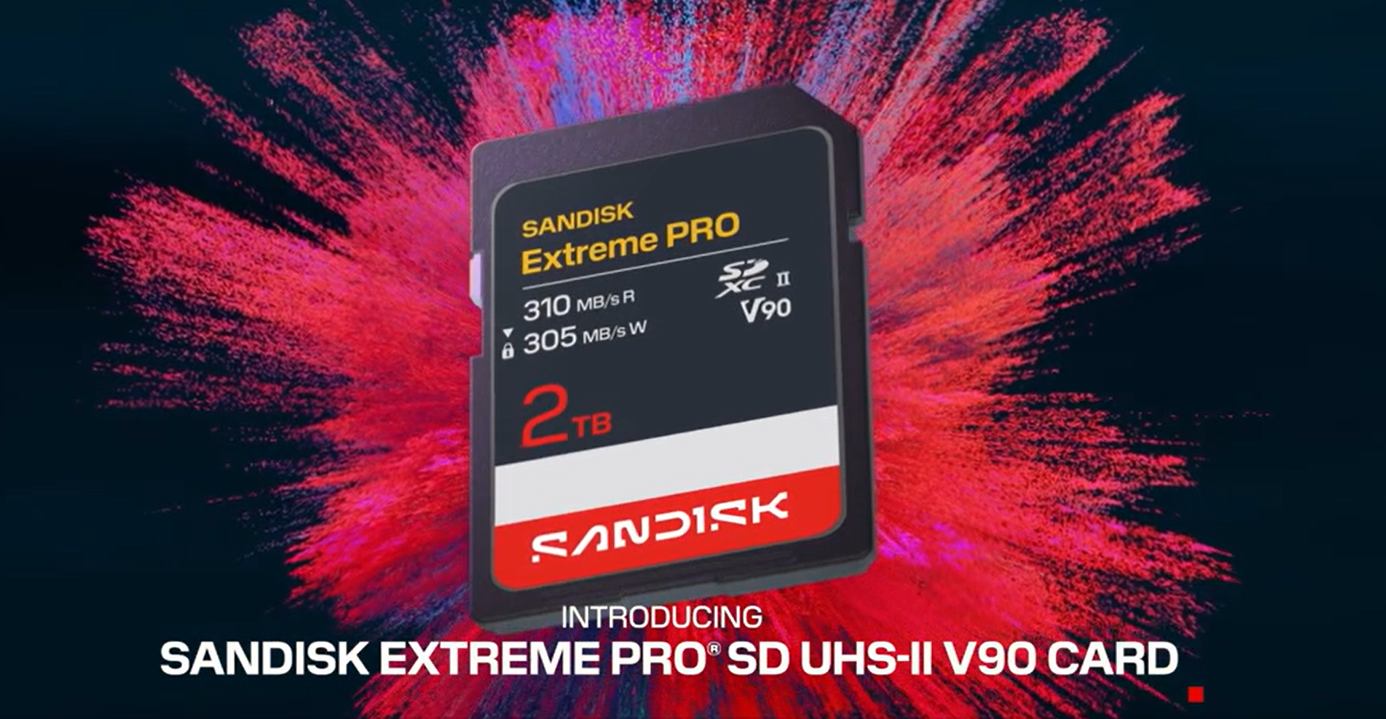 Amazon.com: SANDISK 2TB Extreme PRO SD UHS-II V90 Memory Card - Up