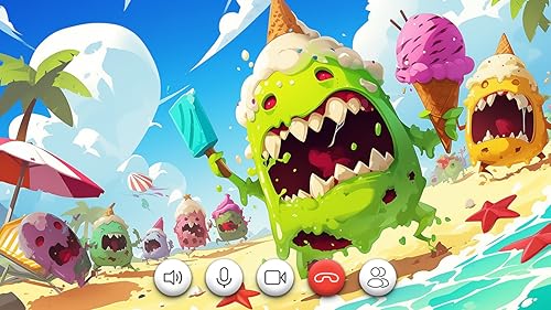 Ice Cream Prank Video Call: Horror Scary Ice Cream Audio & Video Call