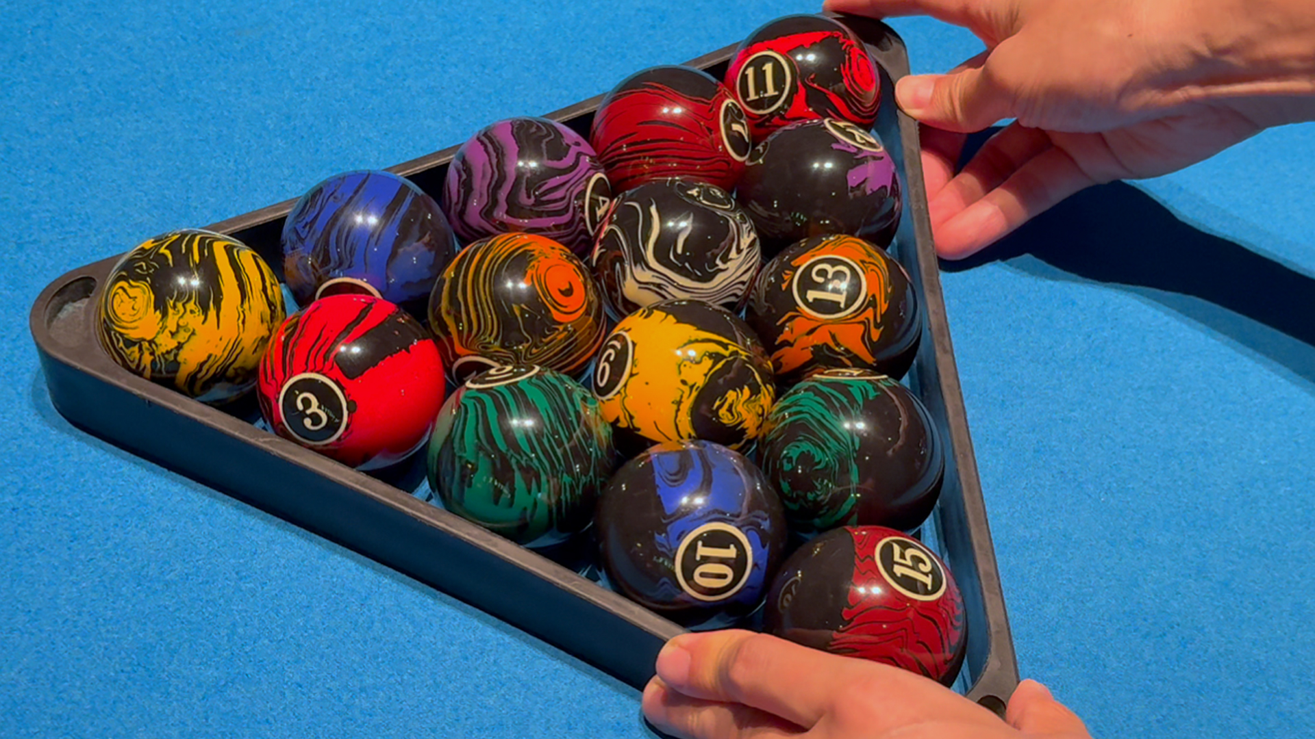 Amazon.com : JOLORLY Billiard Balls AAA-Grade, Complete Set of 16