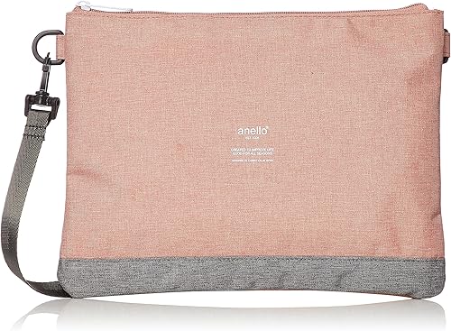 Amazon アネロ サコッシュバッグ The Day At B1715 ヌードピンク グレー Anello アネロ ショルダーバッグ