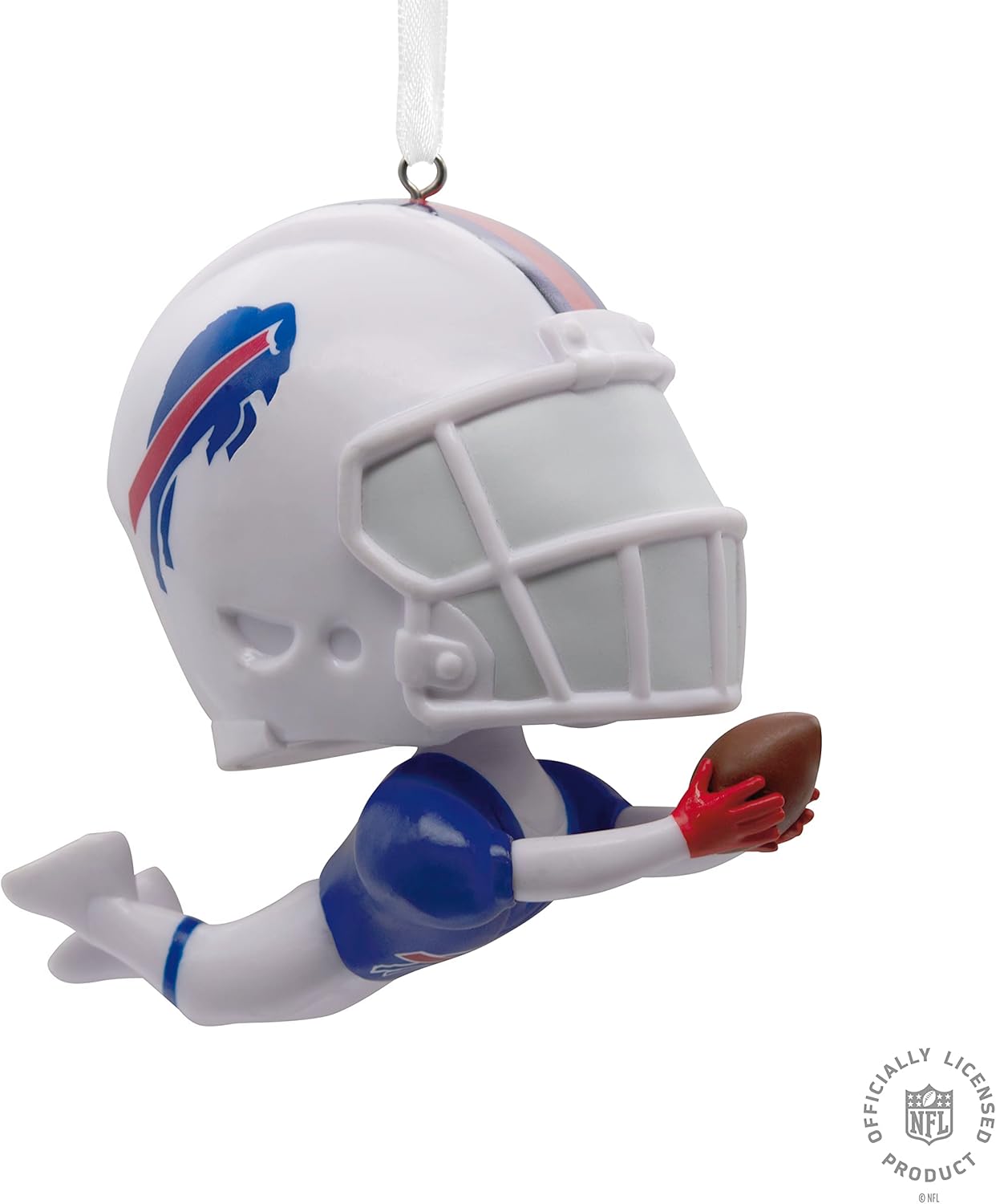 Hallmark NFL Buffalo Bills Bouncing Buddy Christmas Ornament - Image 6