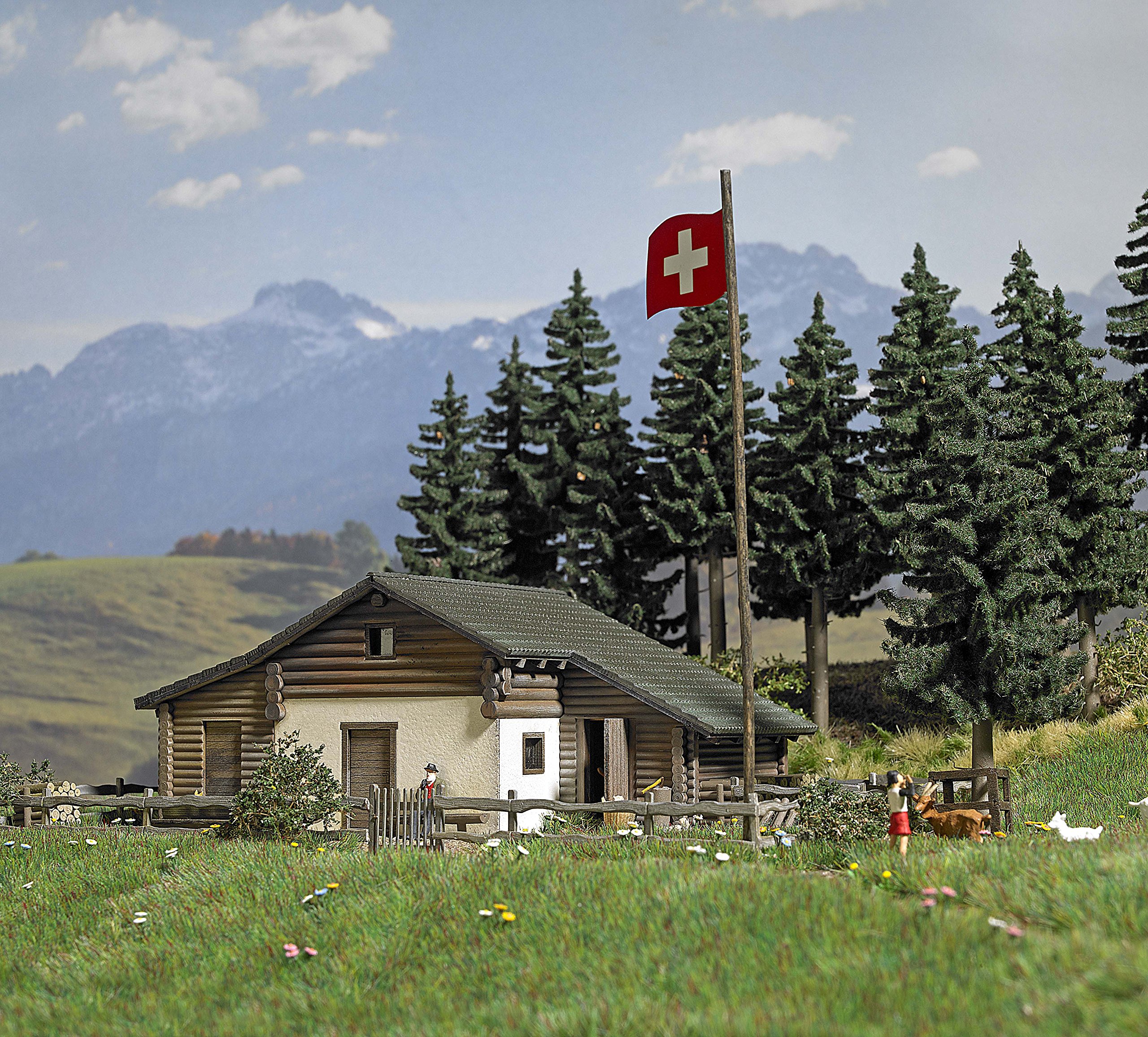 Busch 1443 - Almhütte Heidialp, Fahrzeug