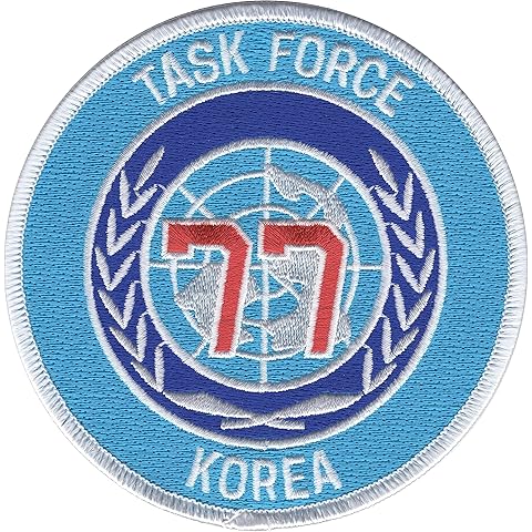US Navy Task Force 77 Korea Patch