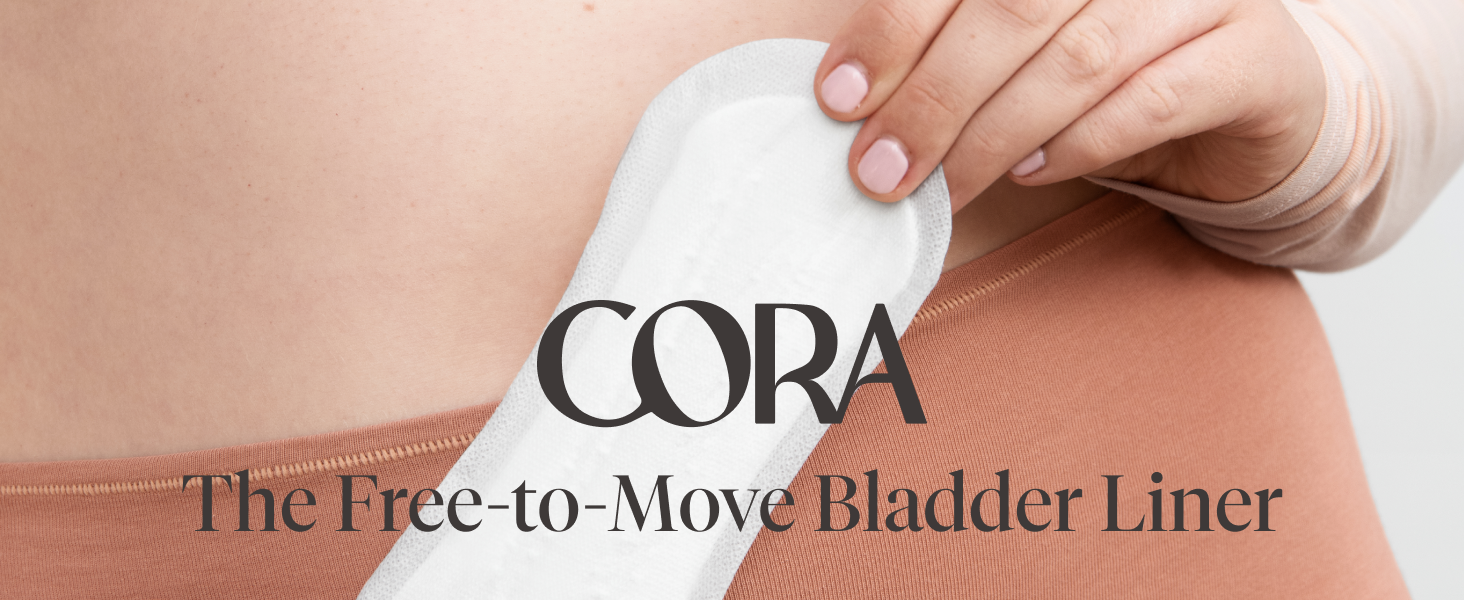 Cora 100% Organic Cotton Topsheet Bladder Liners (72 Long Bladder Liners)