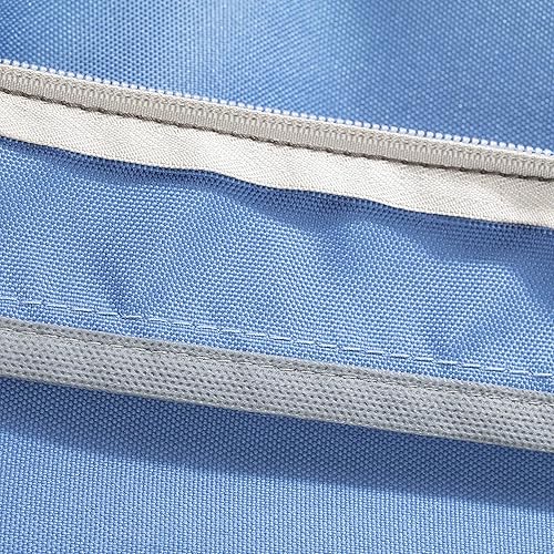 Miniatura 10 de Cojín Classic Accessories Ravenna almohadón de jardín, para exterior, Azul (Empire Blue) Azul (Empire Blue),Diseño de hongo,Gris topo