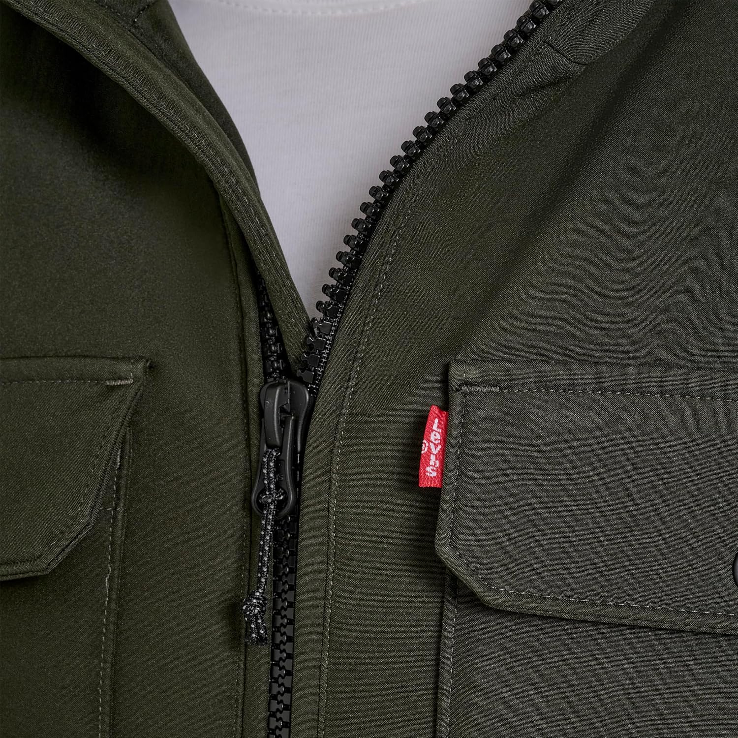 Levi's Men's Soft Shell Hooded Storm Coat (Regular & Big & Tall Sizes) - Image 6