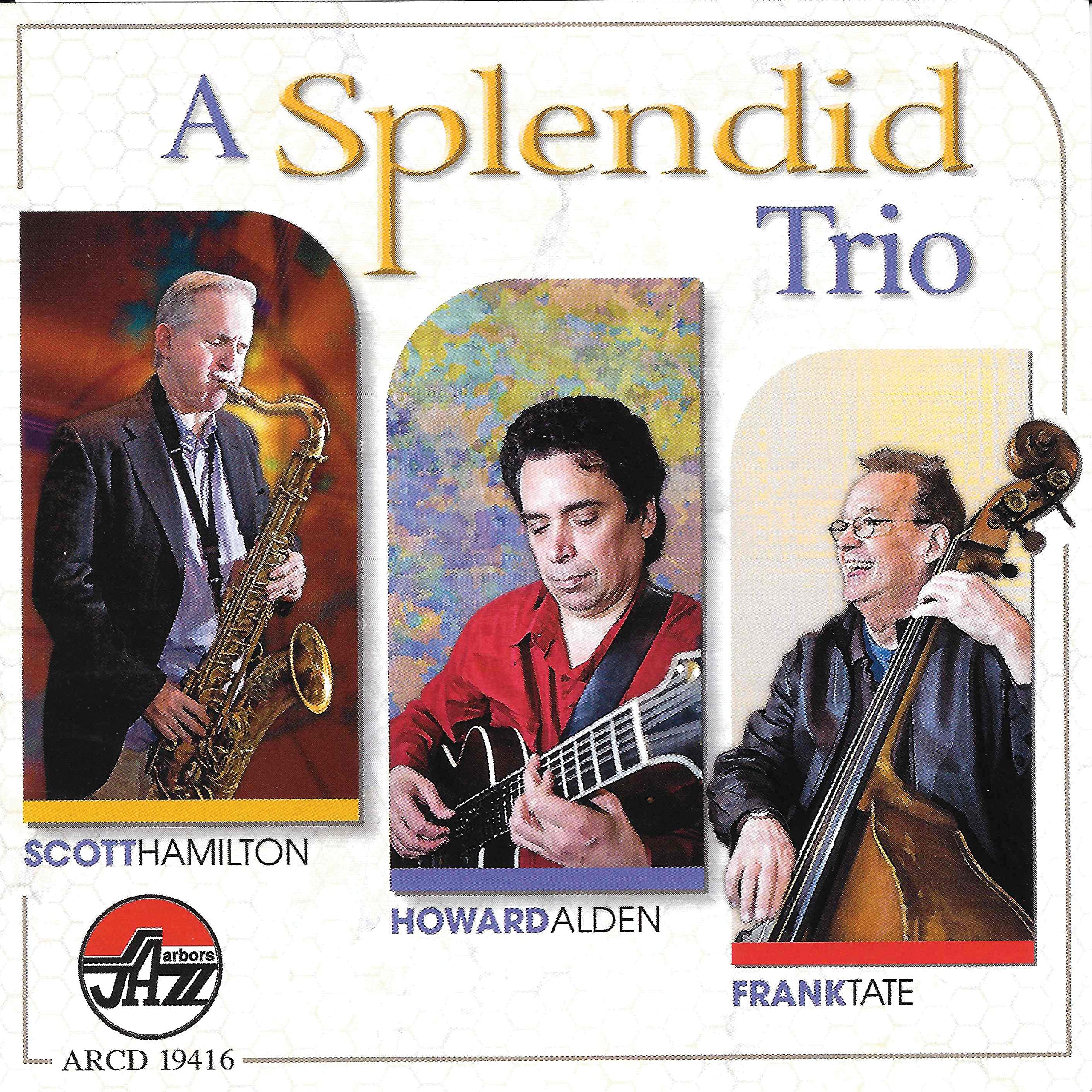 Frank Tate - A Splendid Trio CD Album - Used
