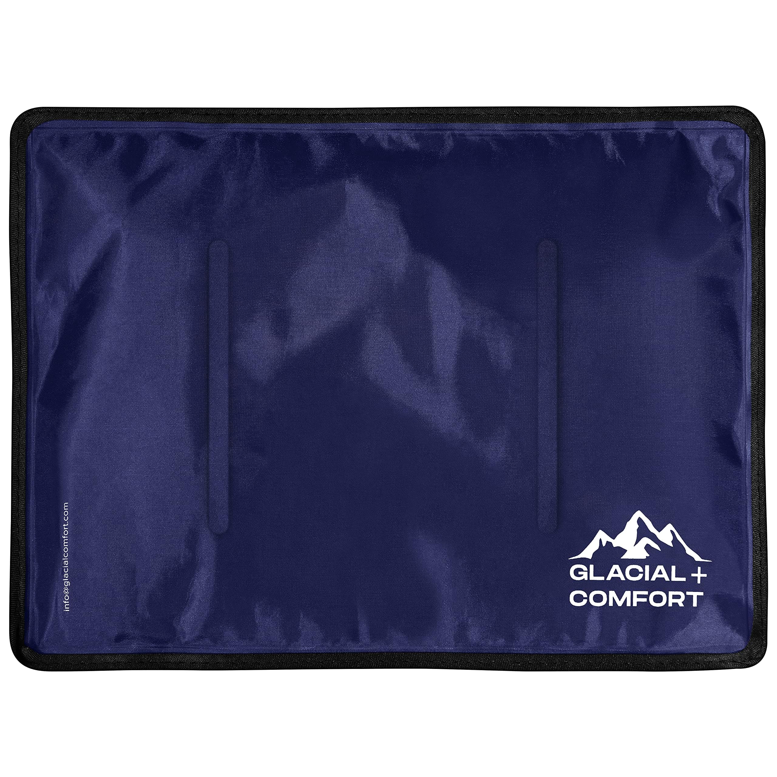 Glacial Comfort Gel Eisbeutel für Rückenschmerzen, Wiederverwendbare Kältepads bei Hüft-, Knie-, Schulterverletzungen, Muskelverspannungen, Migräne und Erholung nach der Geburt mit Flex-Technologie
