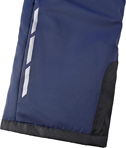 Miniatura 5 de BenBoy Pantalones con peto de esquí de nieve para niños, impermeables, resistentes al viento, antidesgarros, cálidos, aislados, para snowboard, para