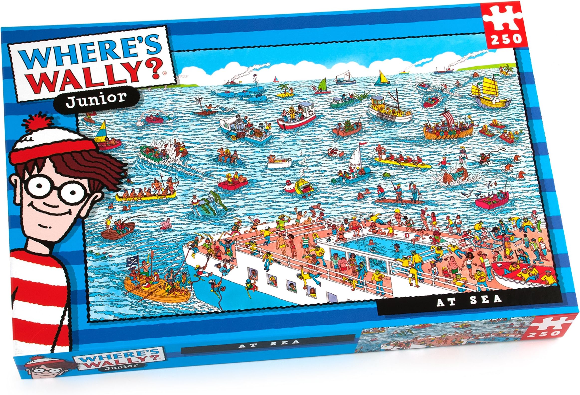 Paul Lamond Where's Wally At sea Puzzle (250-Piece)