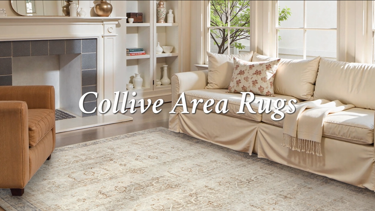Amazon.com: Collive Large Area Rug for Living Room 10x14, Machine