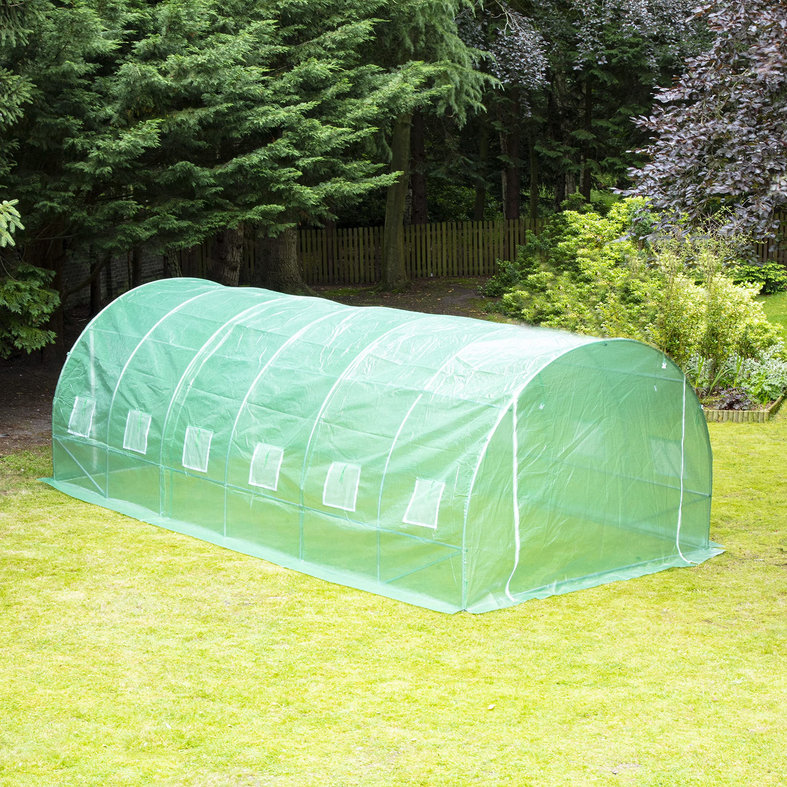 Buy Garden Universe Polytunnel 3 x 6m Extra Large, Greenhouse