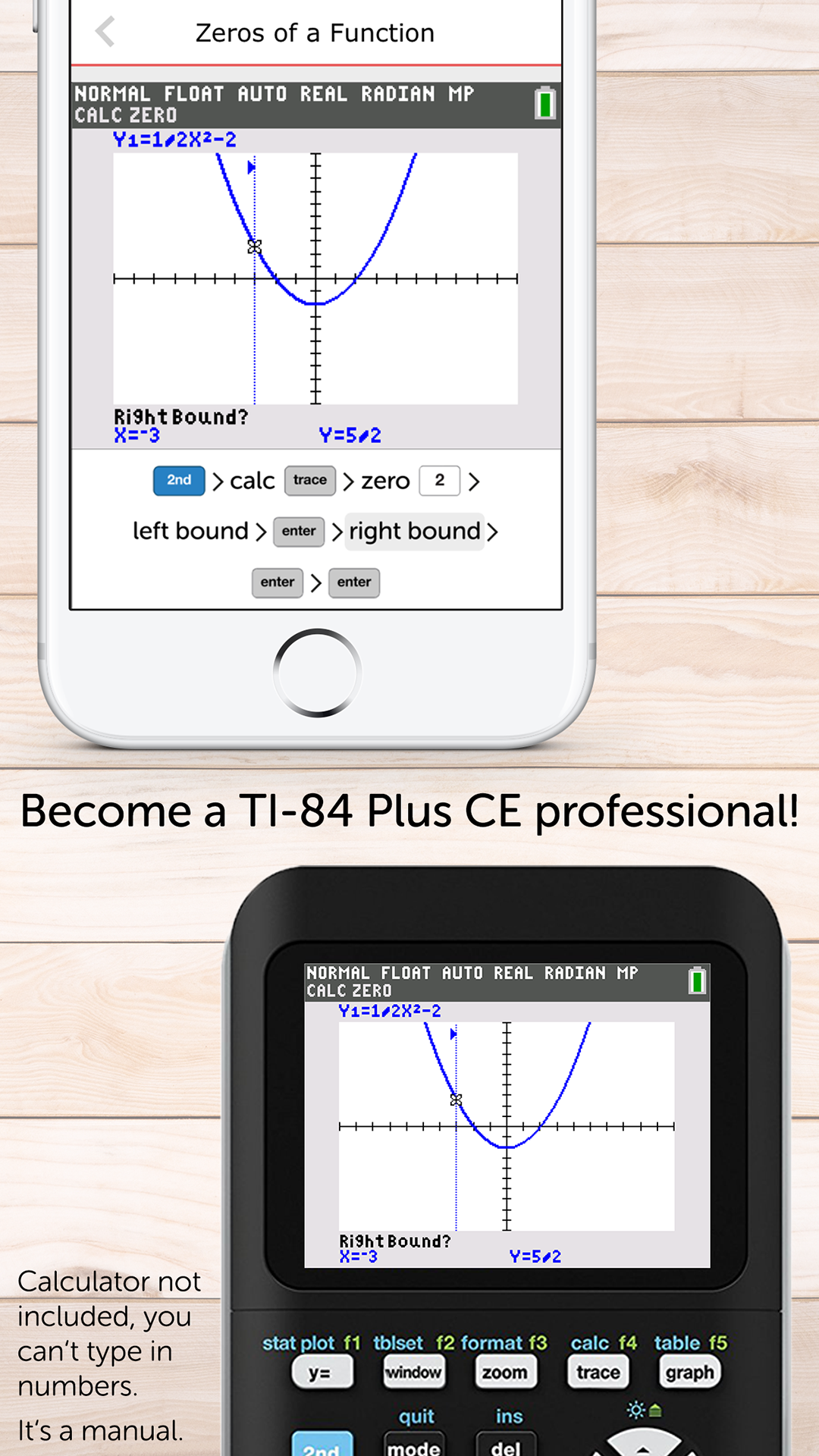 Graphing Calculator Manual for TI84 Plus CEAmazon.inAppstore for Android