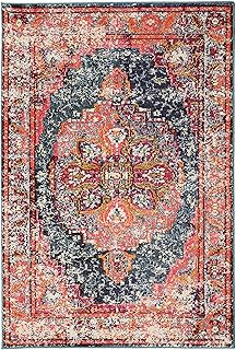 RugVista, Brissac, Wykonane maszynowo, Dywan, Nowoczesny, długie włosie, 120 x 170 cm, Prostokątny, Oeko-Tex Standard 100, Polipropylen, Przedpokój, sypialnia, kuchnia, salon, Pomarańczowy