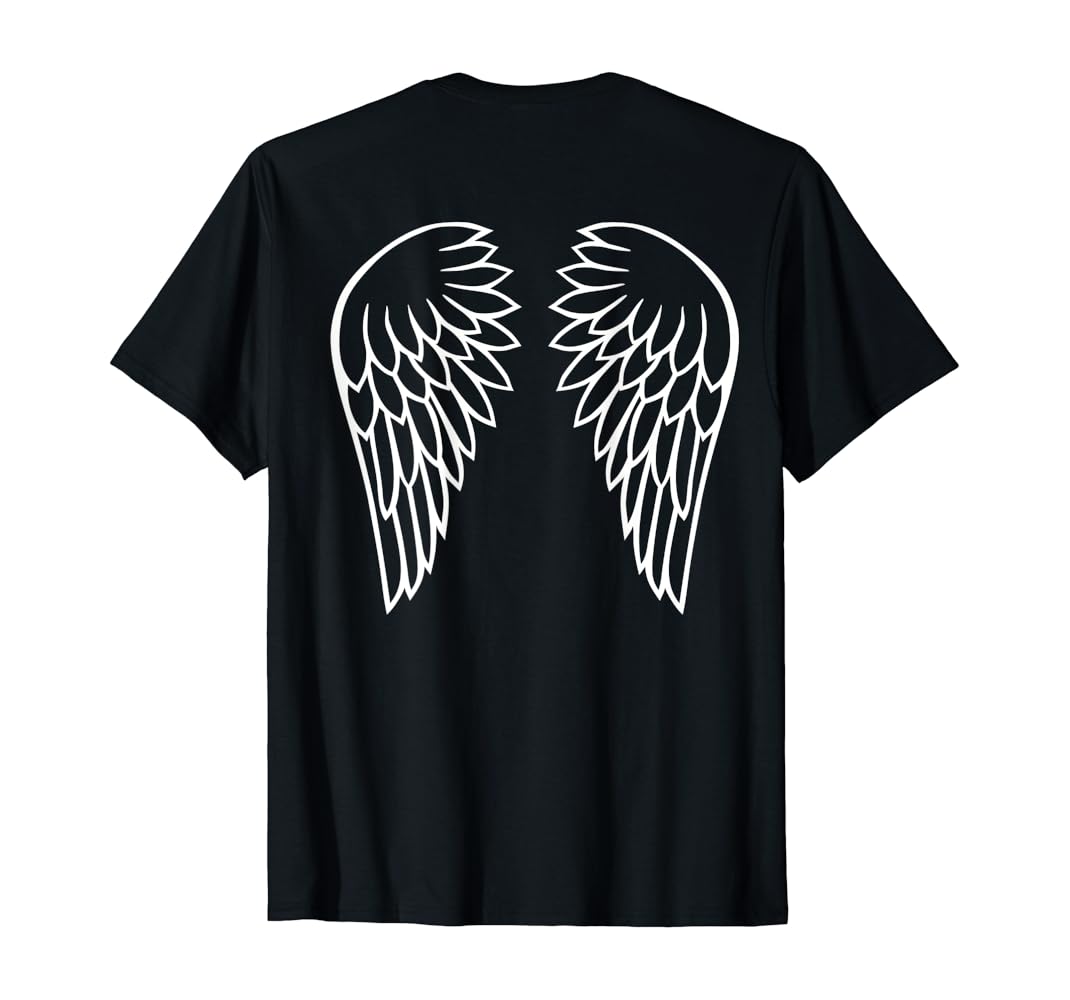 Angel wings tshirt Clearance