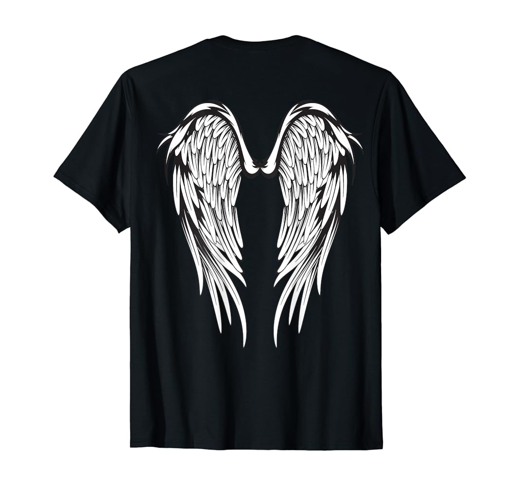 Angel wing shirts with wings on back Clearance