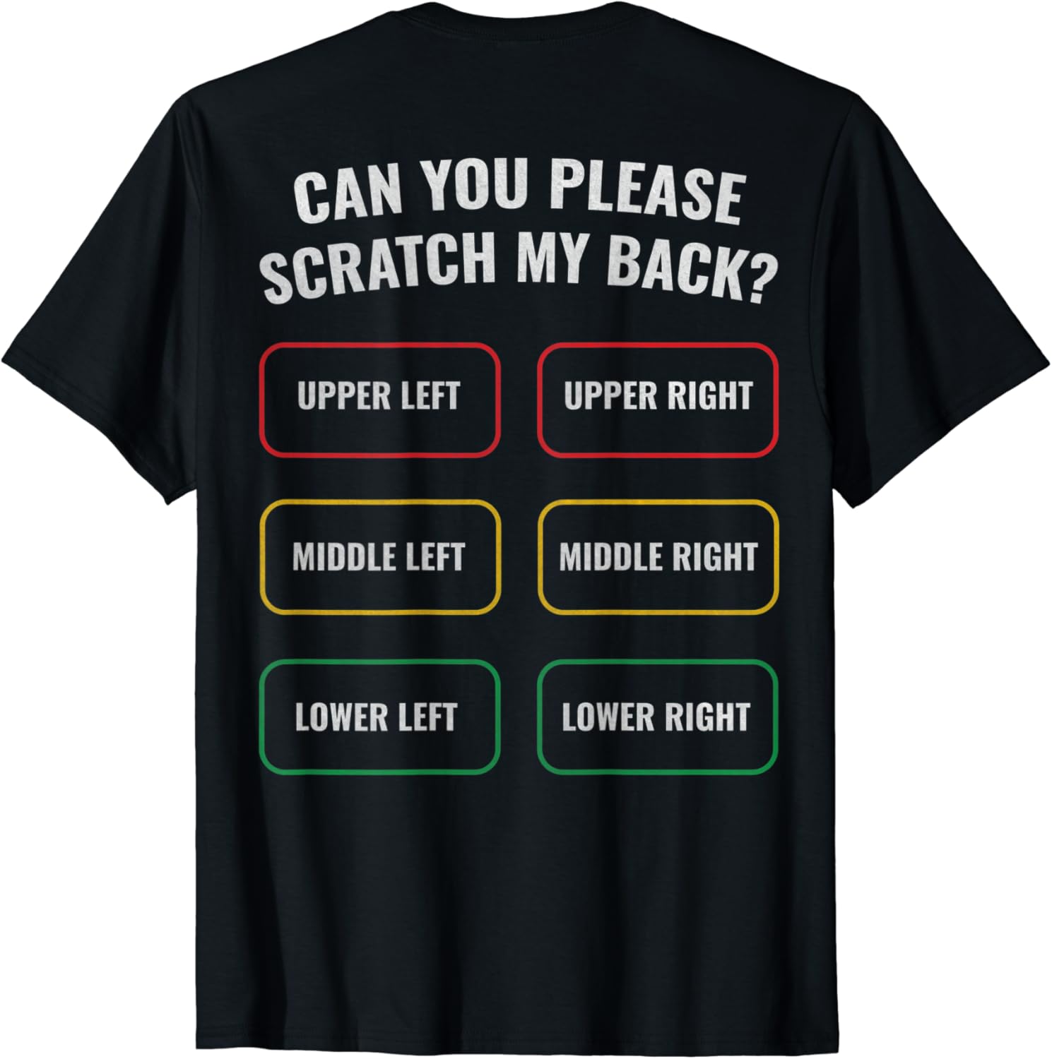 Can You Scratch my Back? Print on Back, Back Scratcher Gift