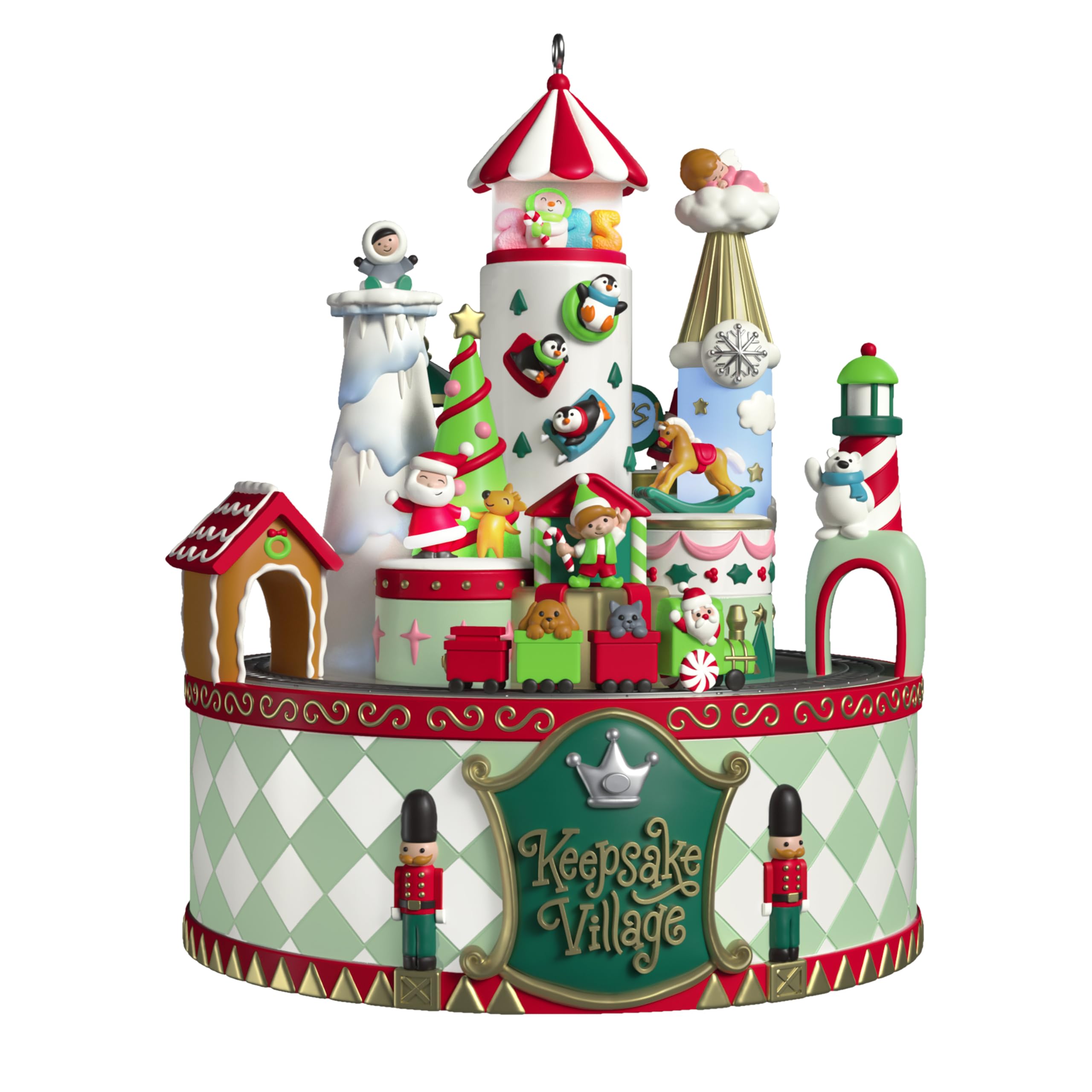 Hallmark Keepsake 2025, Keepsake Village Christmas Ornament Musical With Light And Motion