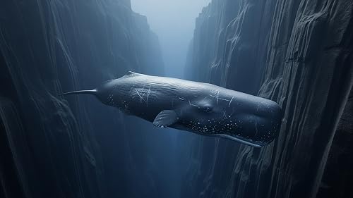 Large Predators In Deep Blue Ocean Sounds | Shark Swimming Ambience | Ocean FULL HD – vue 4