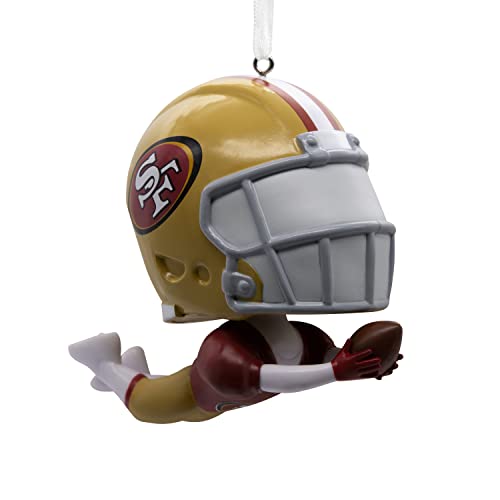 Hallmark NFL San Francisco 49ers Bouncing Buddy Christmas Ornament