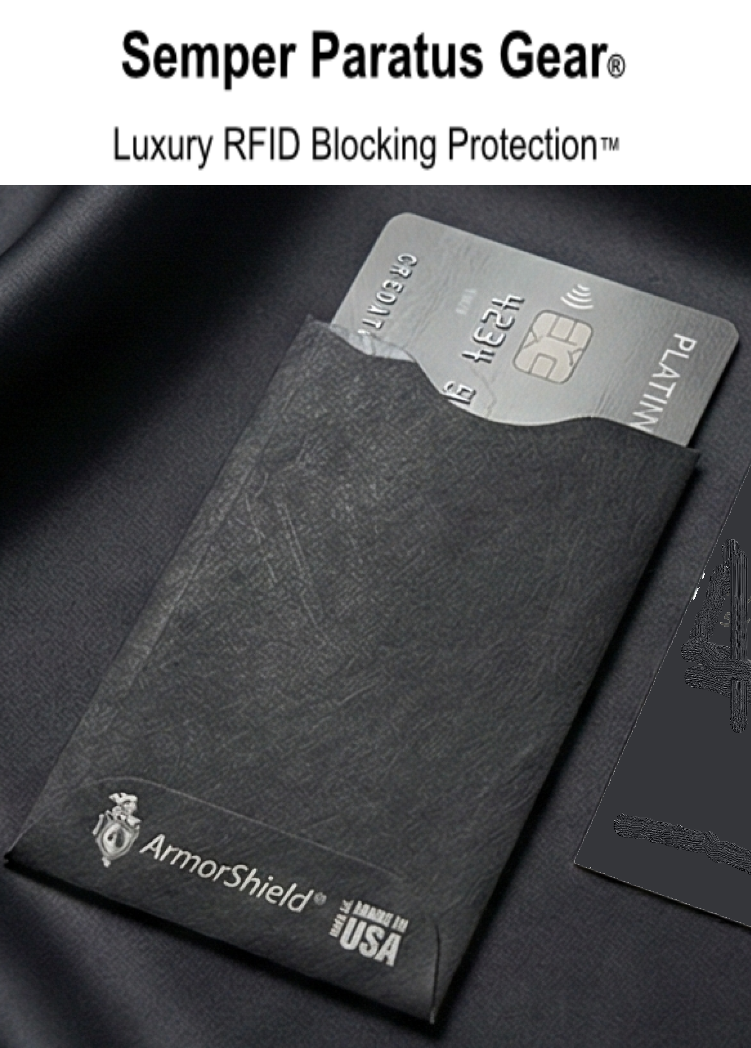 Amazon.com: 5x TYVEK ArmorShield RFID Blocking Sleeve Credit Card Protectors  100% MADE IN USA