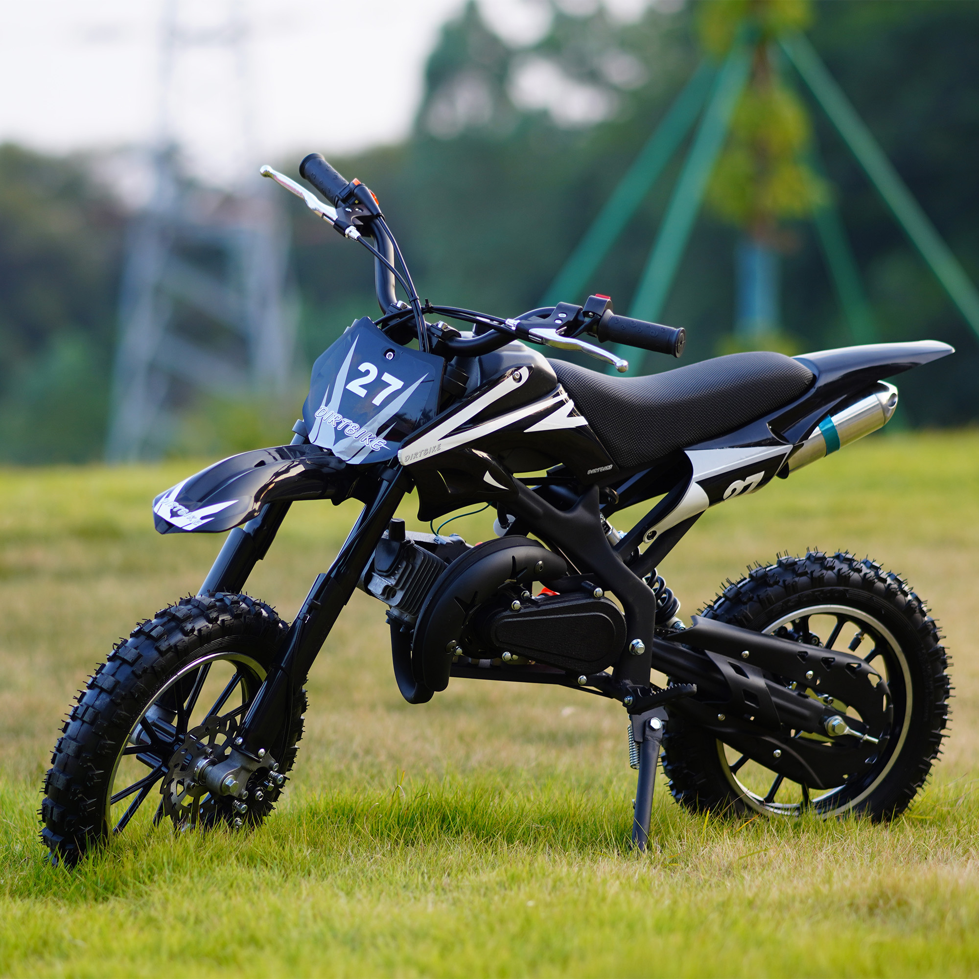 Amazon.com: Deaathy 49cc Gas Dirt Bike - 2 Stroke Motorcycle with