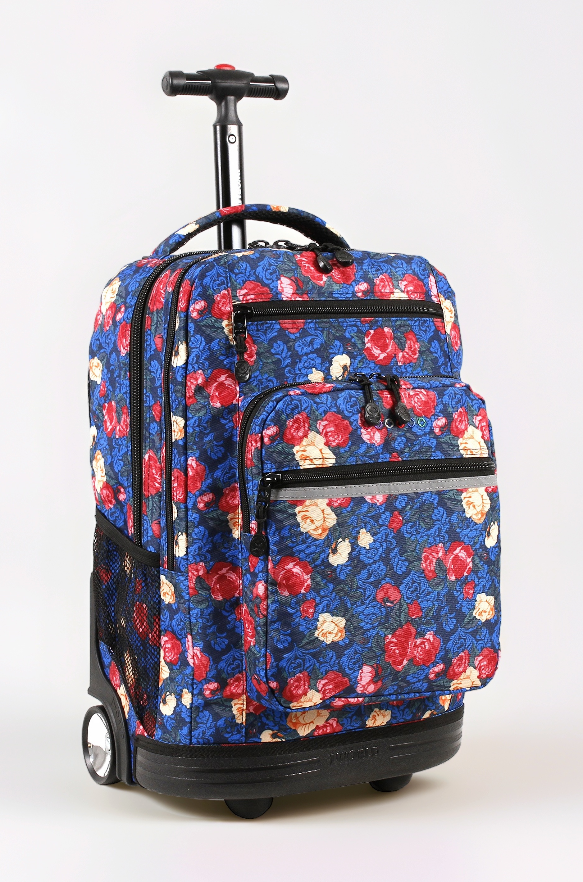 J World New York Rbs-19 Sundance Rolling Backpack Vintage Rose One Size