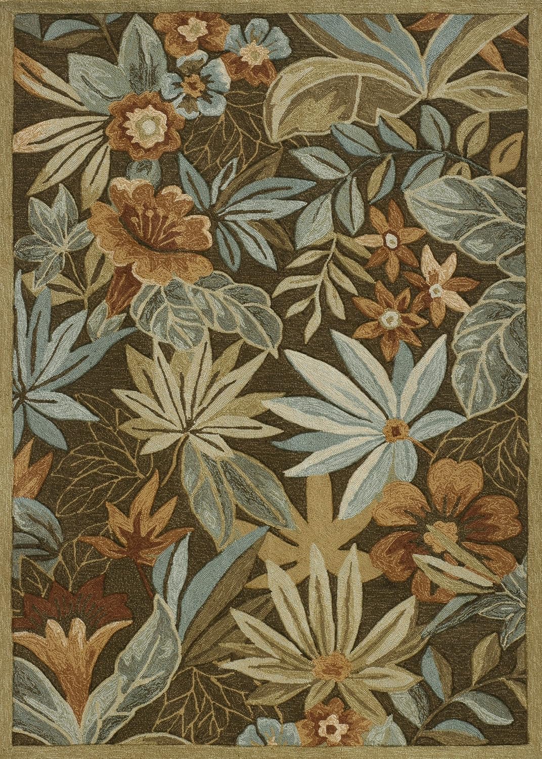 Buy Loloi Atrium/Hemingway AU03 Brown Polyester 2Feet by 3Feet Area