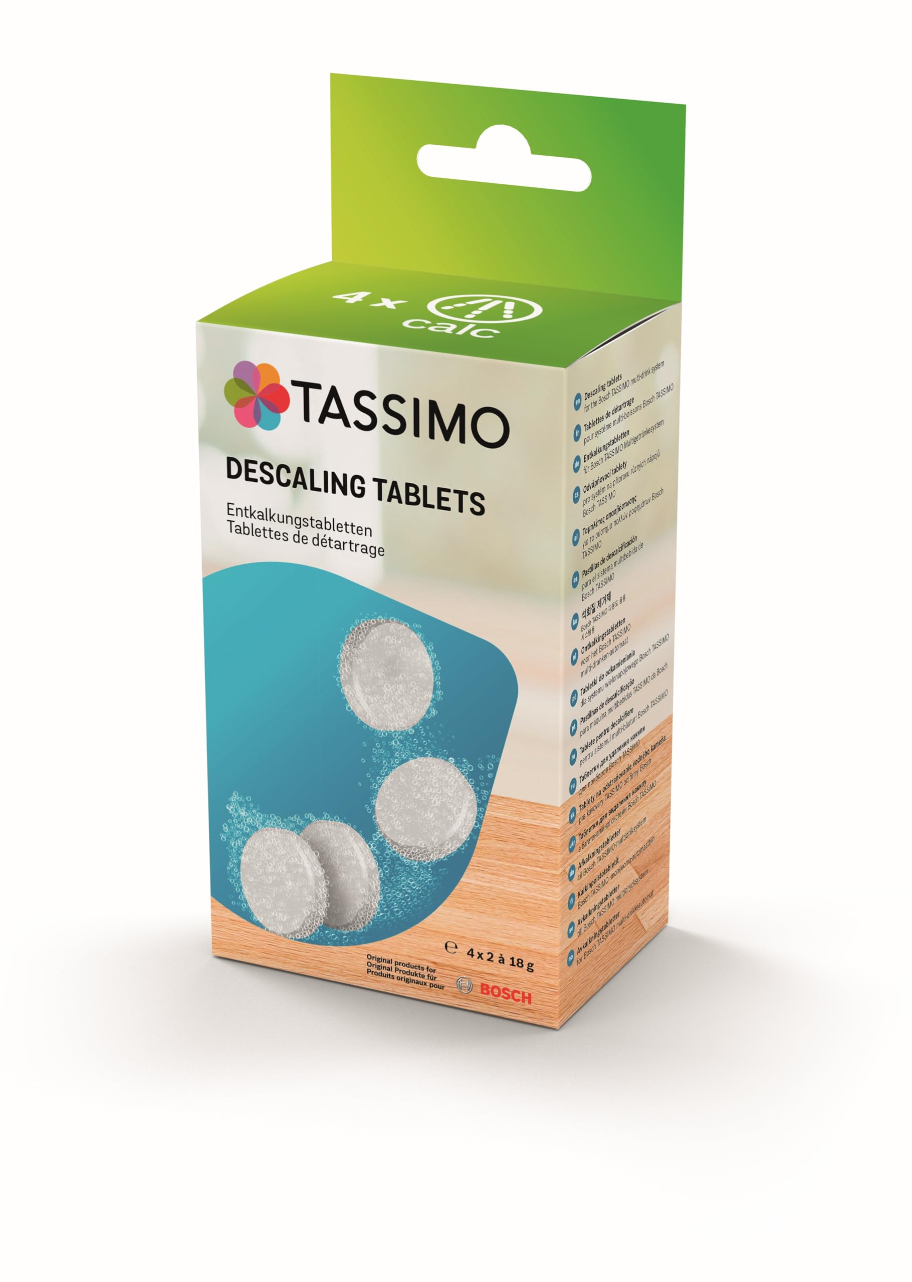 Bosch Tassimo by Bosch TCZ6008 Descaling Tablets - 8 Tablets