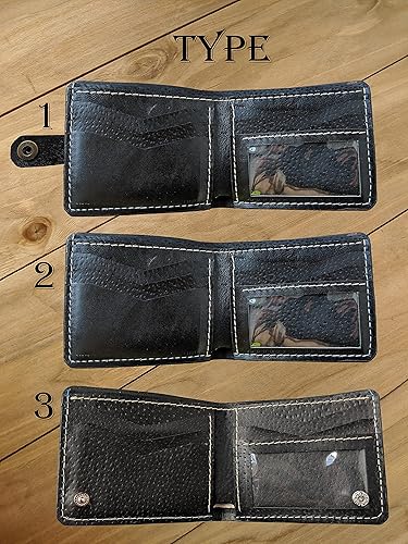 Miniatura 8 de Joker, Batman, The Dark Knight, Heath Ledger, Men's 3D Genuine Leather Wallet, Handmade wallet, Carved wallet, Tooled wallet, Airbrush Art, Bifold