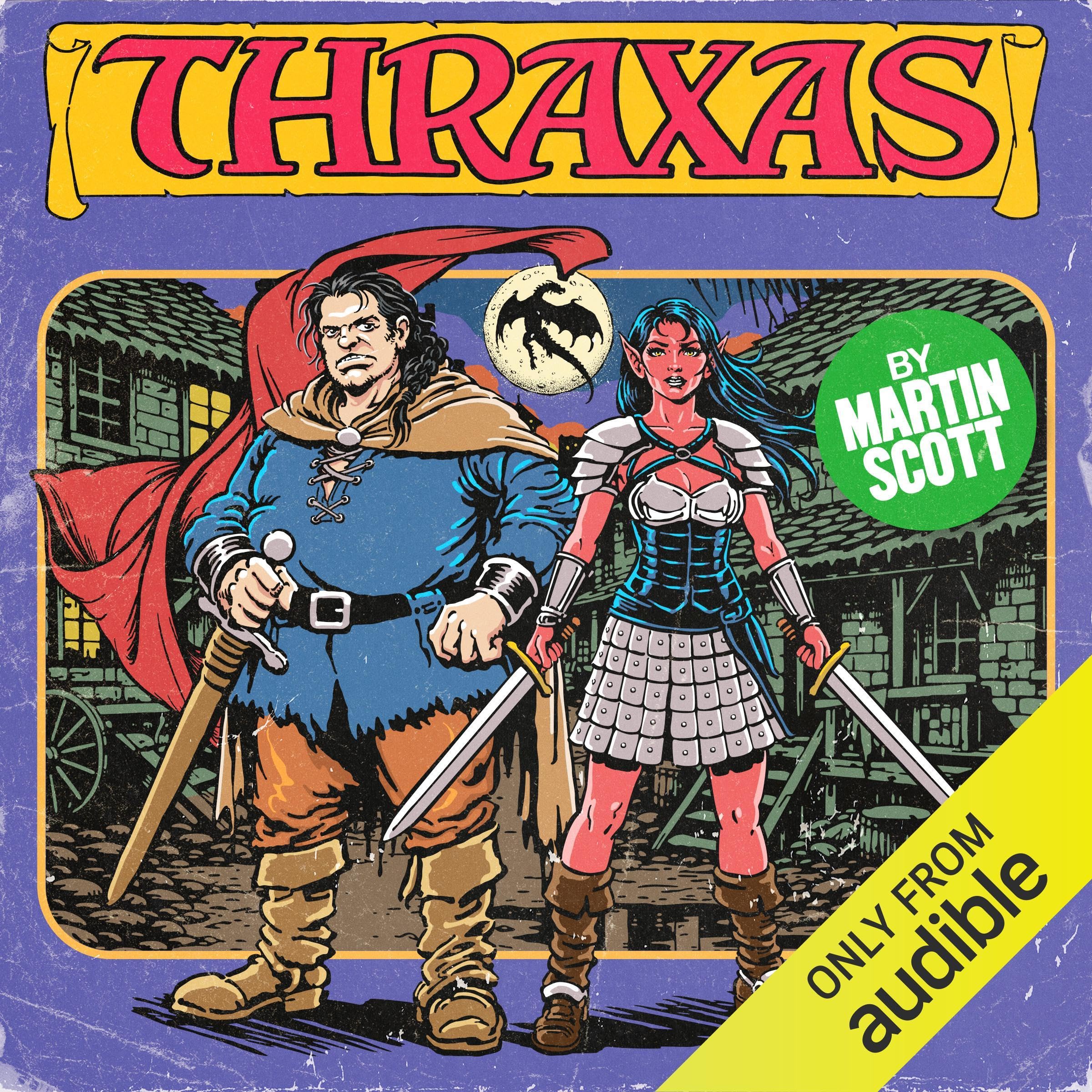 Cover art for Thraxas