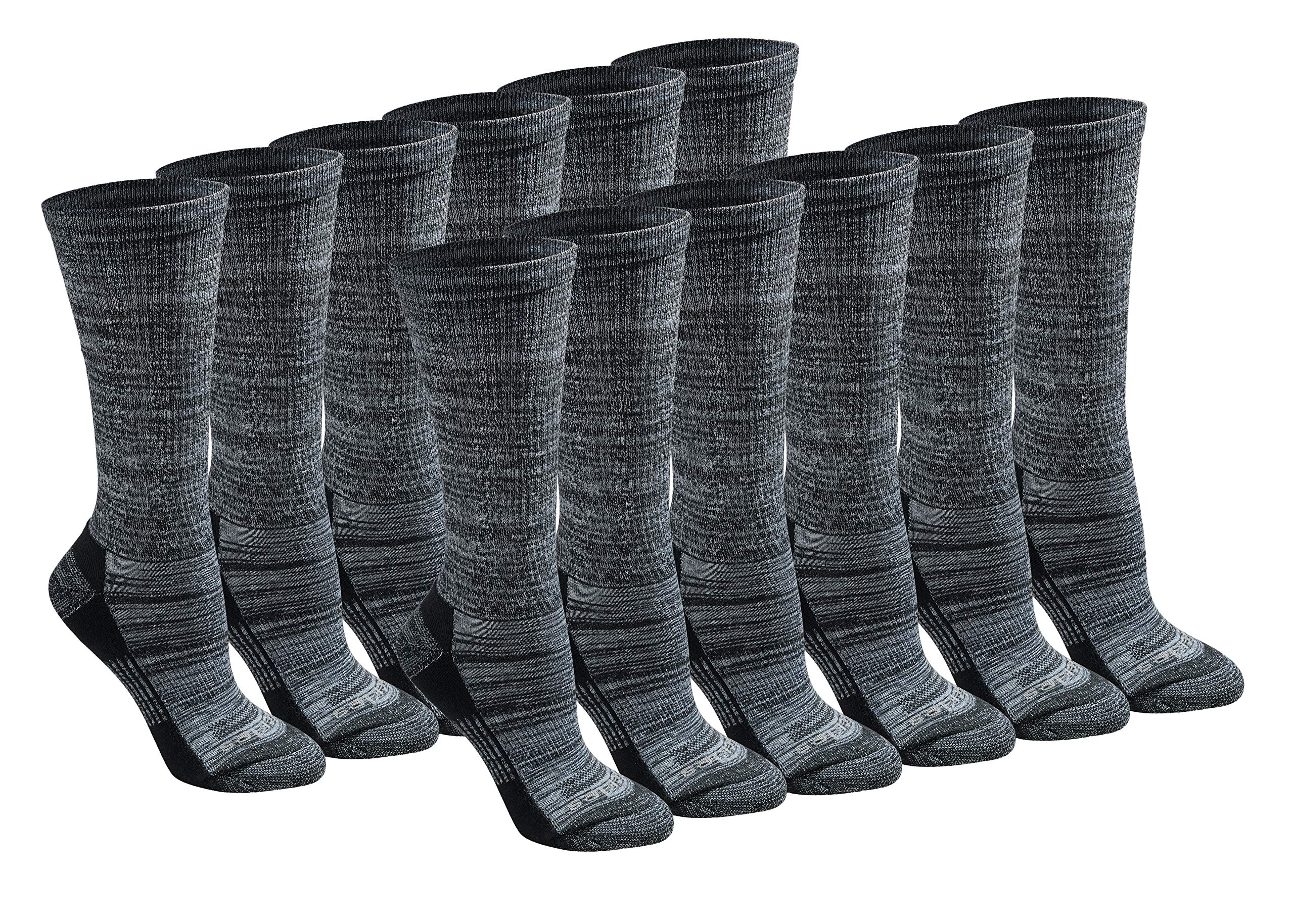 Dickies Calcetines Dritech Advanced Que Absorben La Humedad (6/12 Paquetes) Calcetín casual Mujer (Pack de 12)