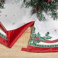 Vista 9 de Elrene Home Fashions Villeroy & Boch Toy's Delight - Falda redonda para árbol de Navidad, 48 x 48 pulgadas