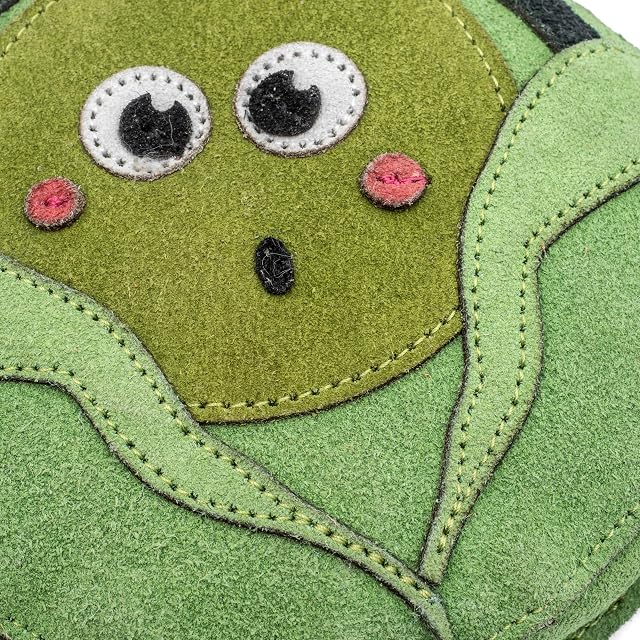 Foto 5 de 6 de Fuzzl Eco Leather Super Sprout - Juguetes naturales y resistentes para perros, juguetes masticables de larga…
