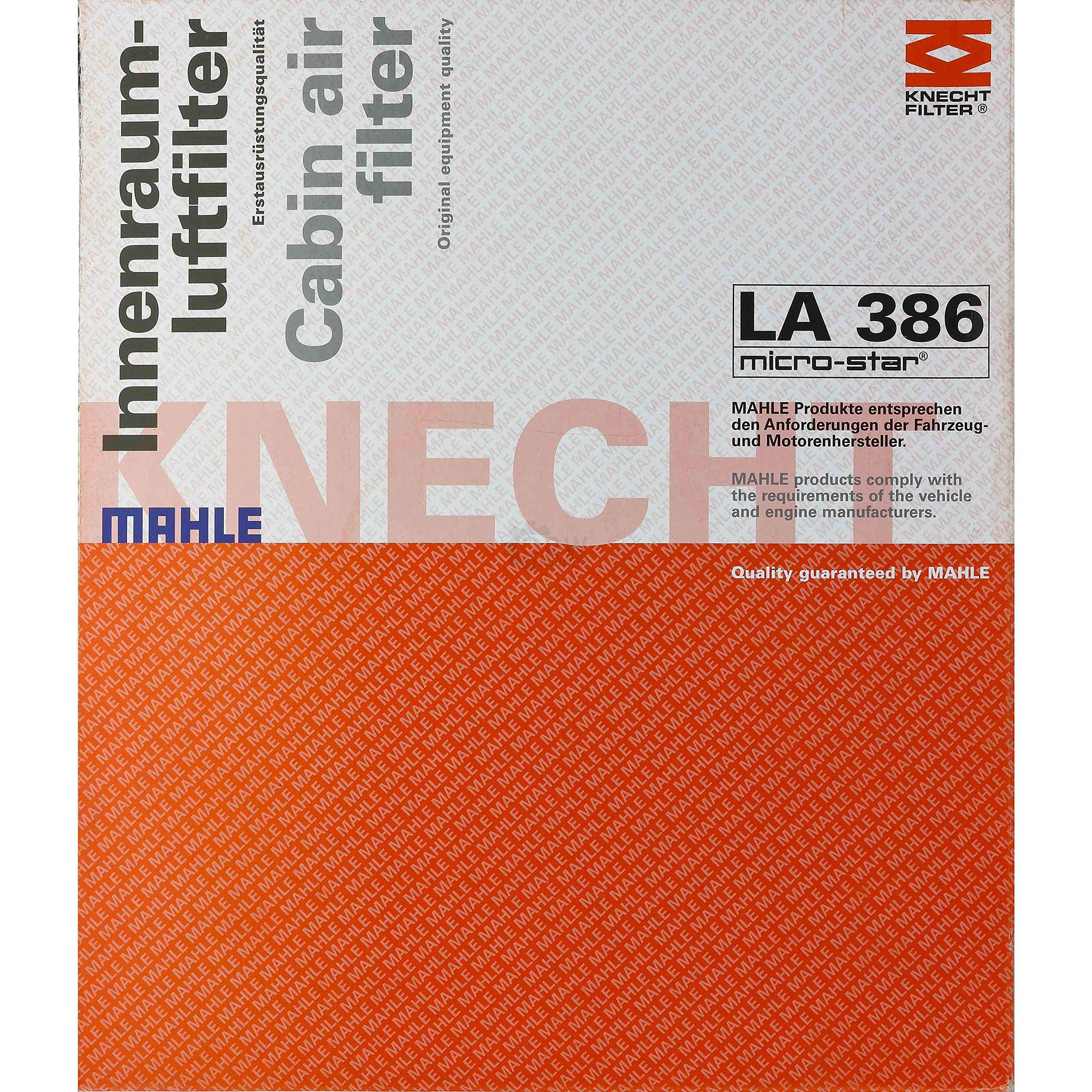 Paquete de inspección Kit de mantenimiento con filtro de aceite OX 420D, filtro de aire LX 2092D, filtro de combustible KL 596, filtro de habitáculo LA 386, tornillo de cierre