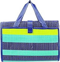 Vista 9 de Camco Práctico tapete con correa, perfecto para picnics, playas, caravanas y excursiones, azul/verde, 60 x 78 pulgadas (42806)