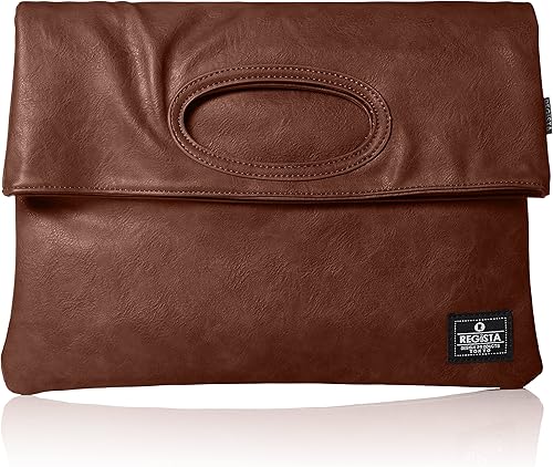 Amazon レジスタ クラッチバッグ メンズ 二つ折り 2way カジュアル 結婚式 パーティー 黒 茶 573 クラッチ セカンド バッグ