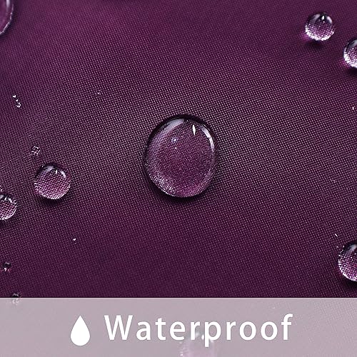 Miniatura 10 de Bonzer - Cortinas traslúcidas impermeables de interiorexterior para el patio - Cortinas de velos con ojales para sala, recámara, porche, pérgola,