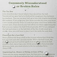 Vista 6 de Rite in the Rain All Weather Golf Notebook, 3.5" x 6", Green Field Flex, Club Yardage Book & Hole Notes (No. 4)