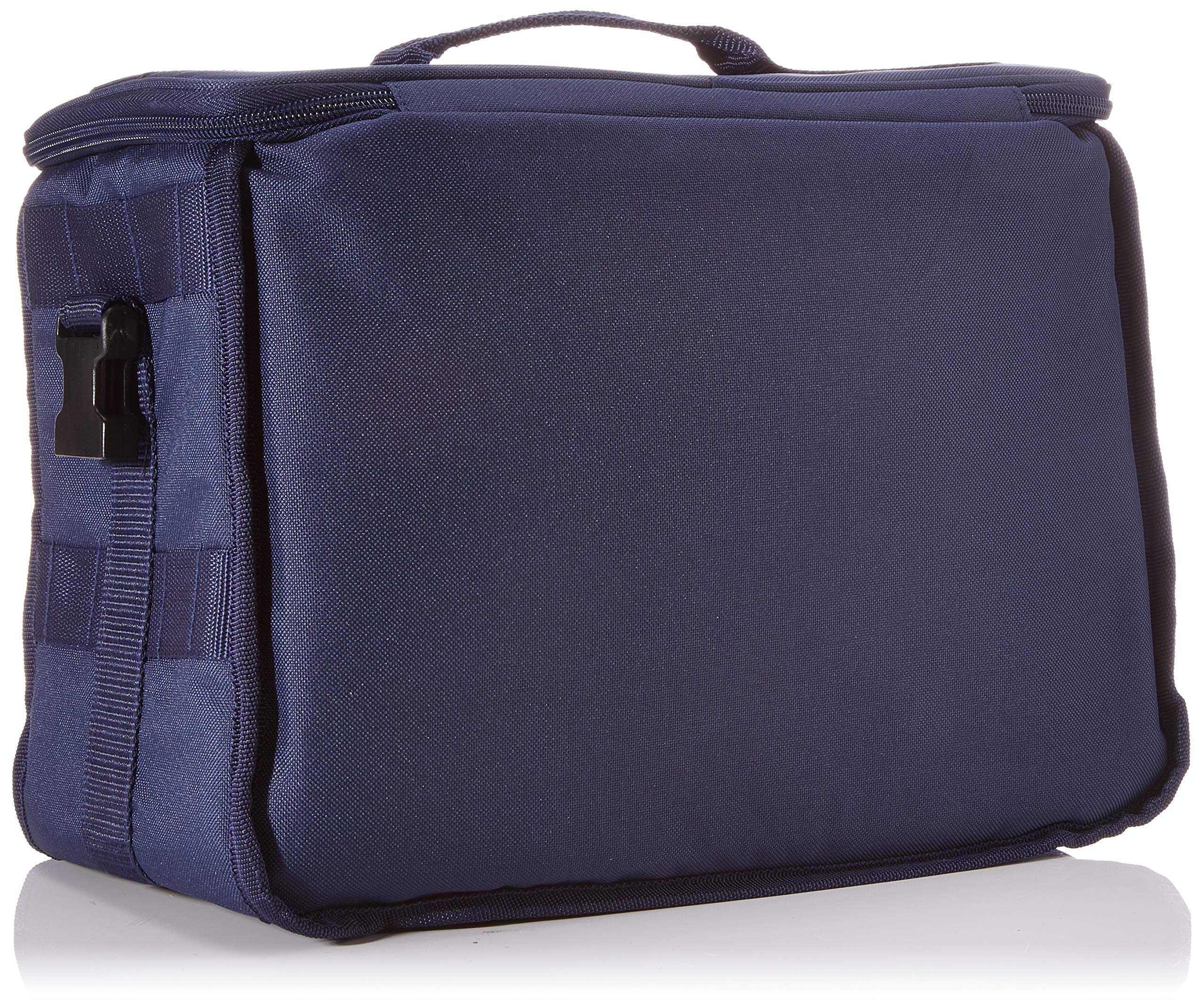 Gima - Leere Arzttasche Utility für medizinisches Personal, Halter für medizinische und Instrumente, wasserdichtes Polyester, Trennwände, Taschen, Gummibänder, abnehmbare Tasche, Blau, 36x22x25 cm