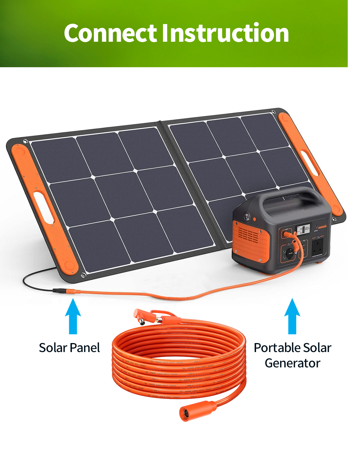 Amazon.com: 30FT 12AWG Extension Cable for Solar Generators, 8mm
