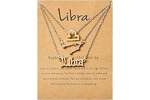 Exquisite 3Pcs Constellation Zodiac Layer Necklaces