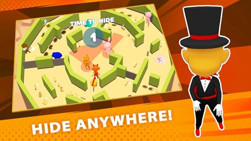 Hide n Seek: Fun Escape Adventure – Silly Sneaky Chase Game with