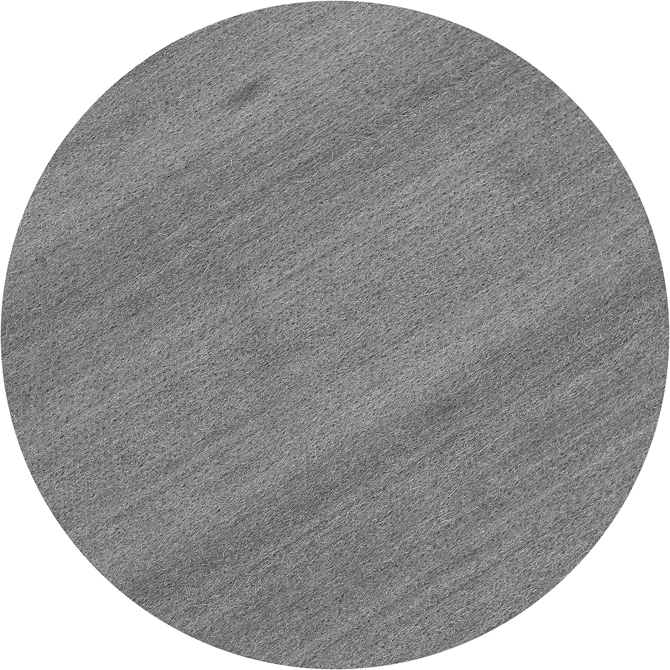 GMT Steel Wool #1 Medium Grade 17” Metrix Floor Pads (121171); Case of 12 Pads; For Cleaning and Dry Scrubbing Floor Surfaces