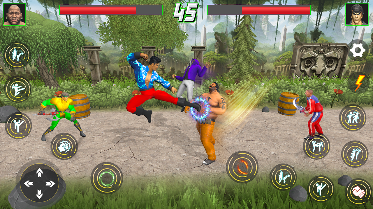 Gangster Action Karate Fighting Games Fight Street Gangsters in