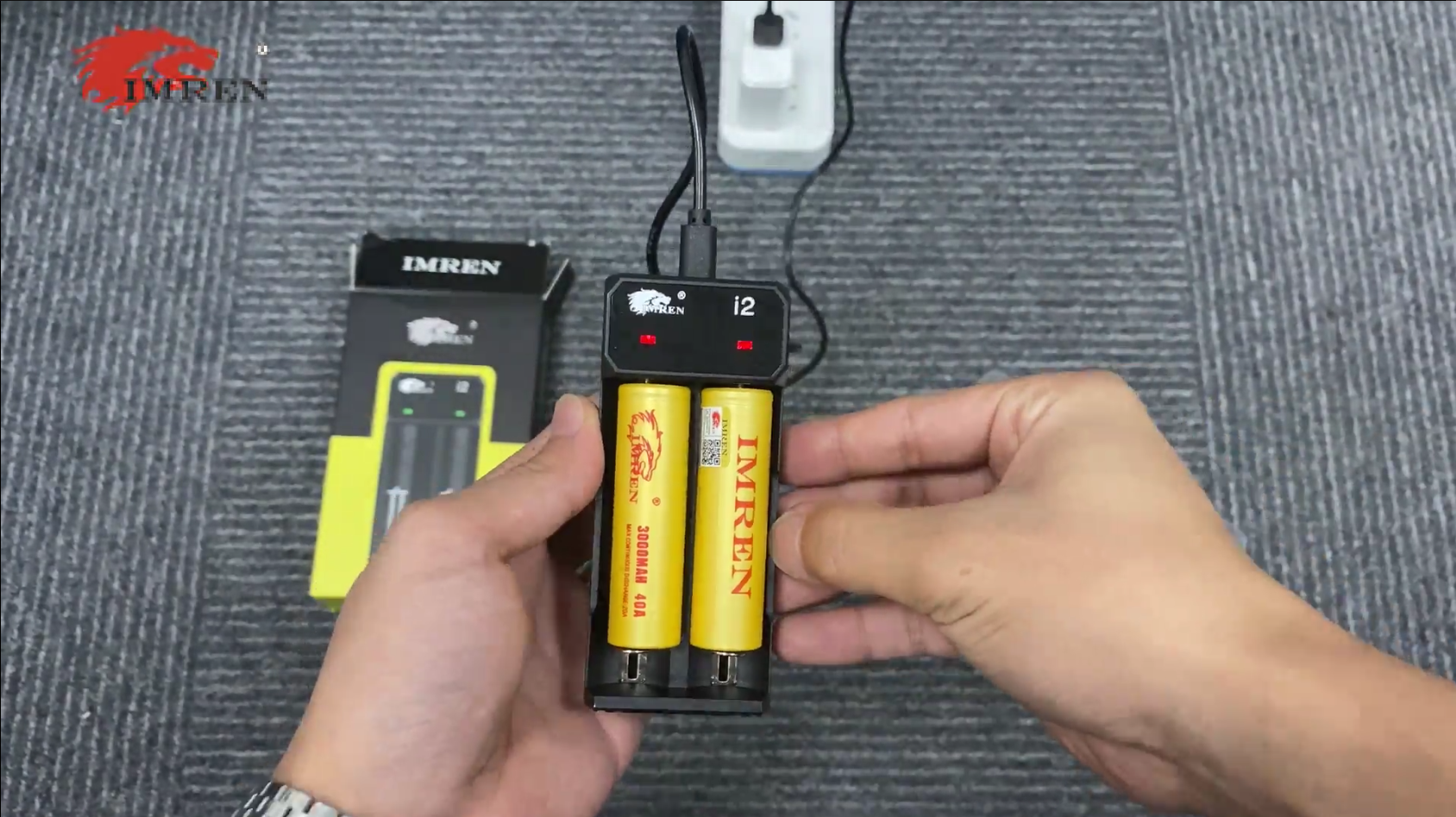 fast-charging vape battery charger Boulder Rock main image 0