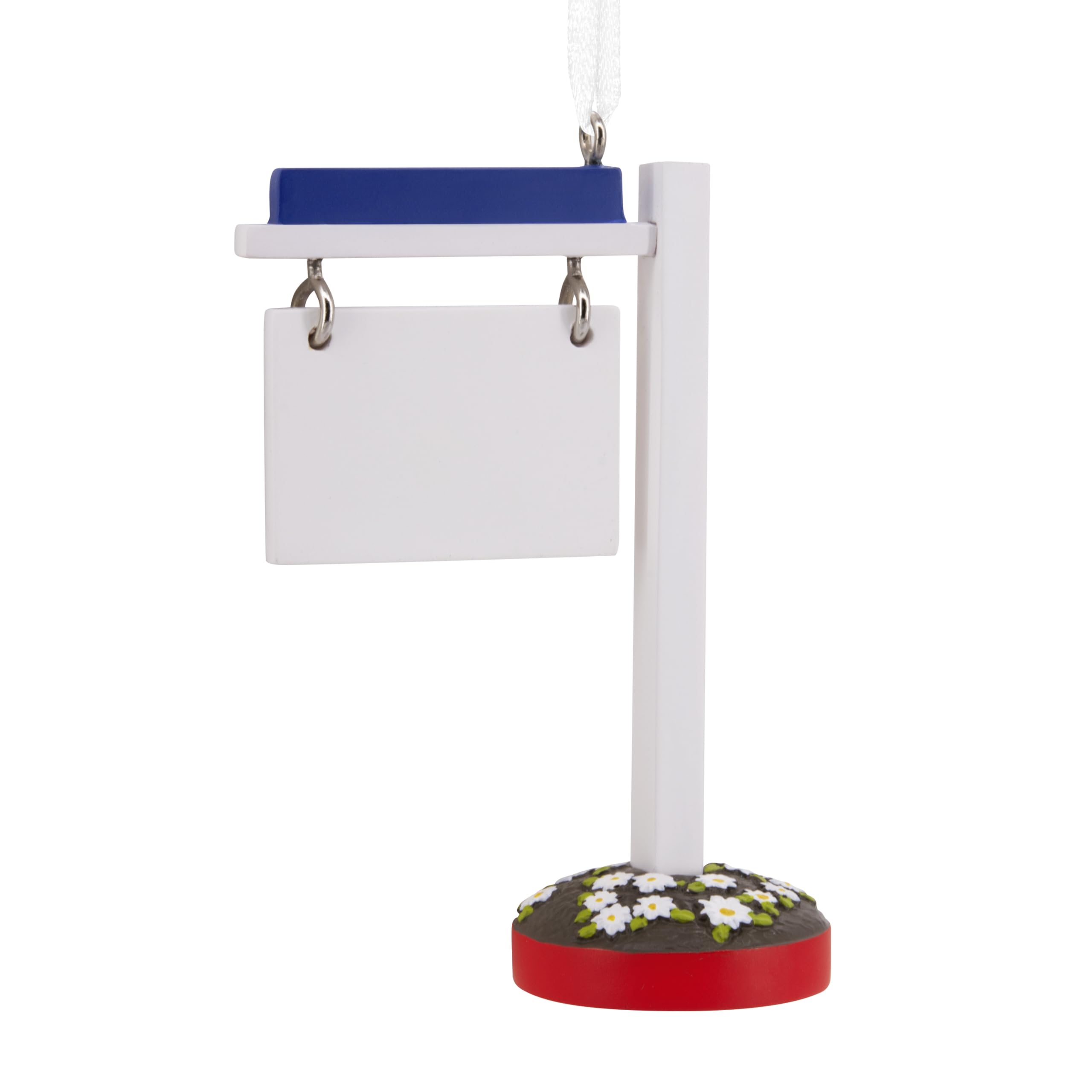 Hallmark Weihnachtsbaumschmuck 'New Home 2024' - Kreuzstich Design, Ca. 7x8 Cm, Perfektes Einweihungsgeschenk