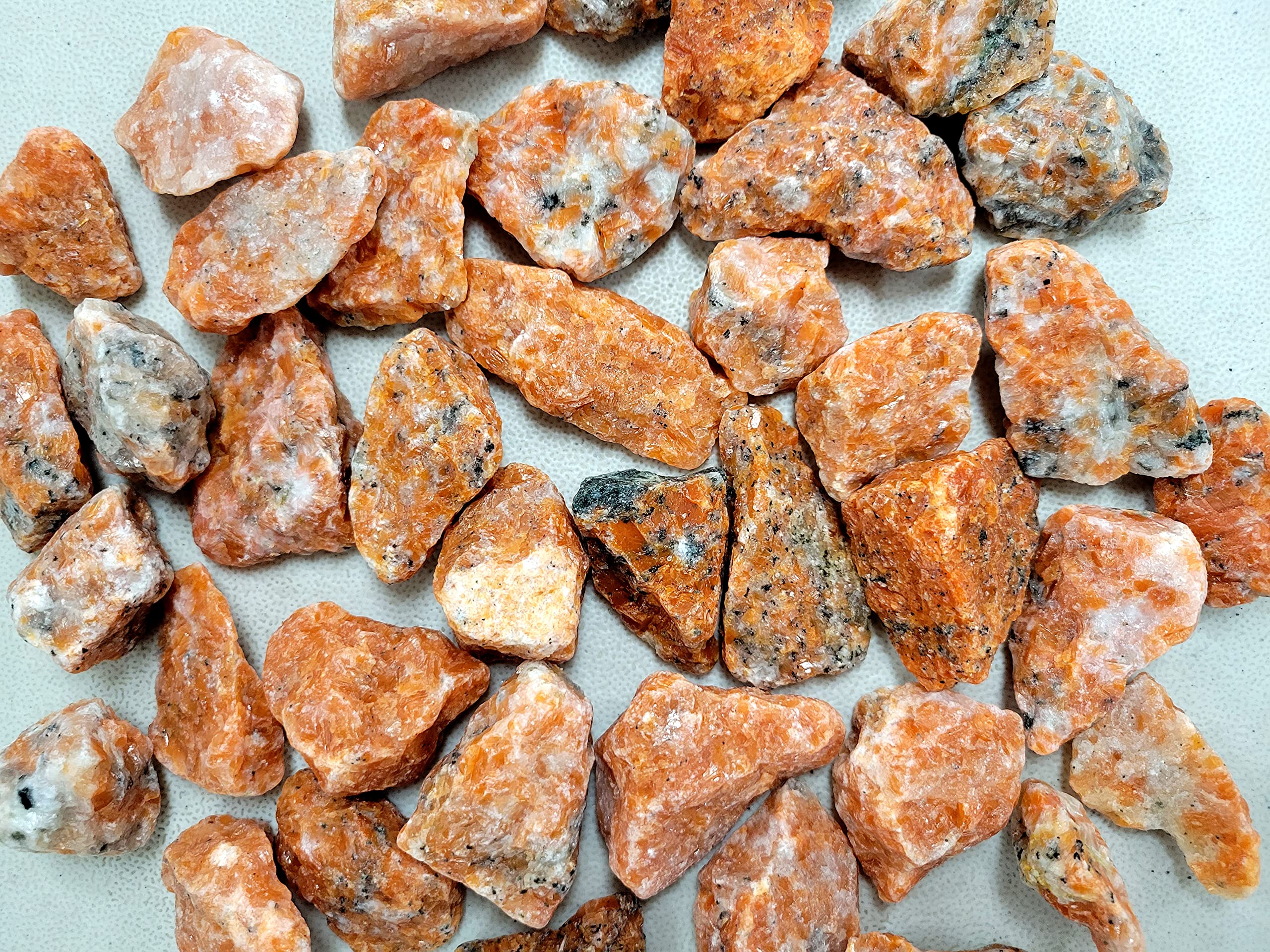 Amazon.com: 1/2 LB Orange Calcite Crystals - Bulk Orange Calcite