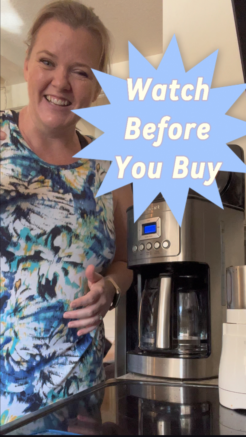 Make coffee with me and review the CUISINART Coffee Maker